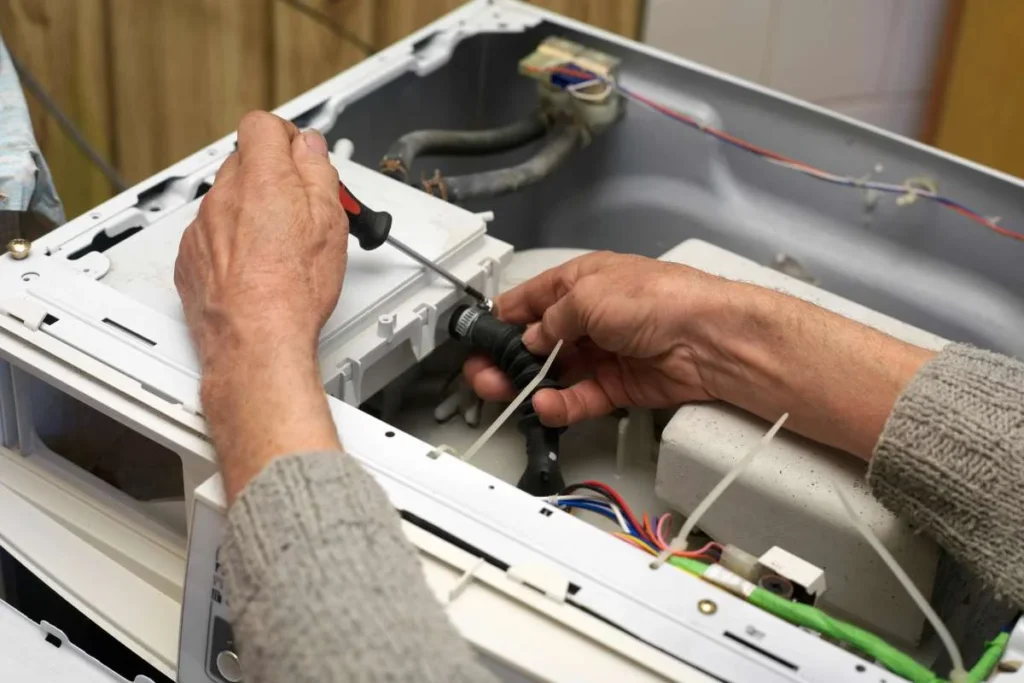 Washing machine installation service